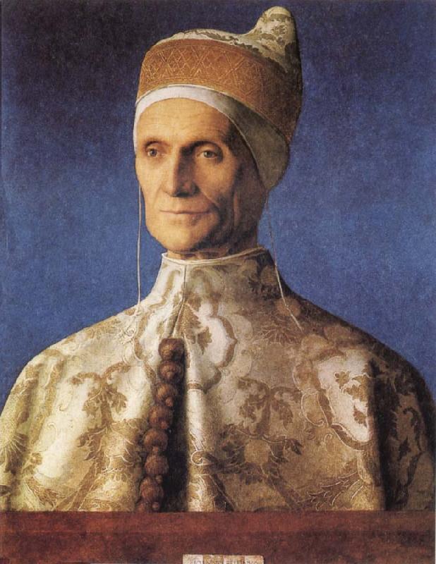 Gentile Bellini Portrait of Doge Leonardo Loredan oil painting image
